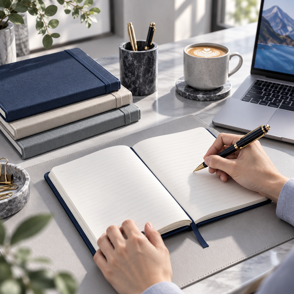 OtbanFaw™ Premium Hardcover Notebook Set – Minimalist Journal Collection